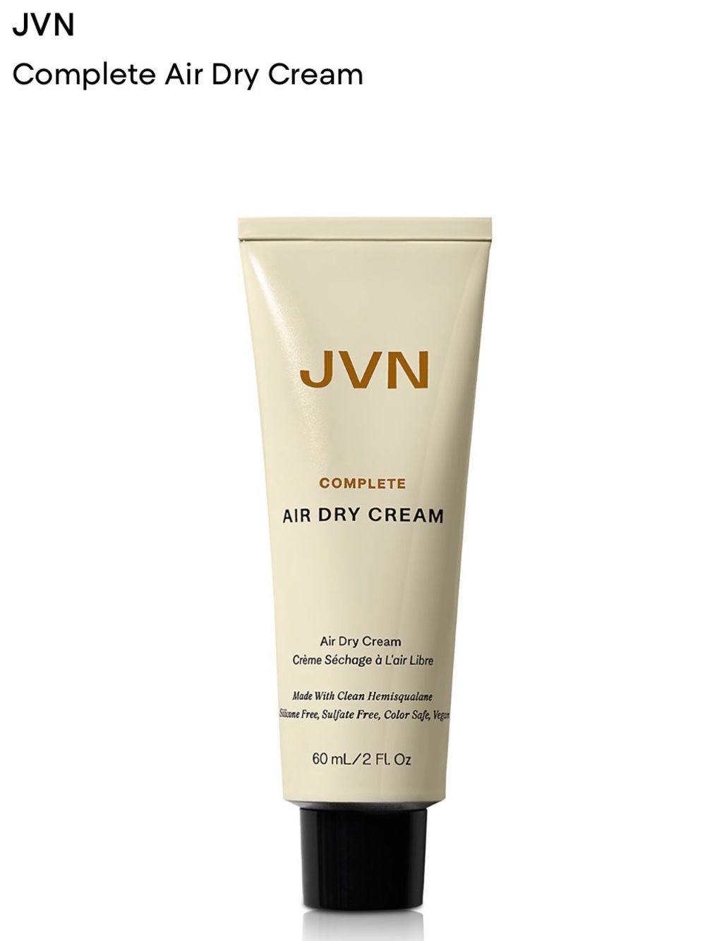 NWT - JVN Complete Air Dry Cream